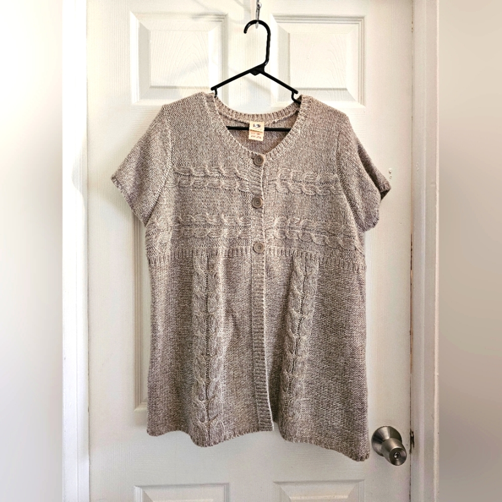 Faded glory knitted cardigan